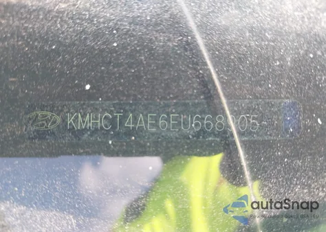 2014 Hyundai Accent Gls from USA, damaged, VIN KMHCT4AE6EU668905